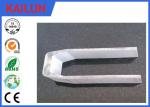 6061 T6 Heat Treatment Aluminum U Channel Extrusions For Medical Industry 54 mm