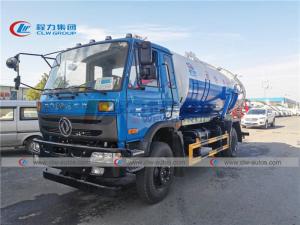 Quality Dongfeng 170HP 10000L Vacuum Sewage Suction Truck wholesale