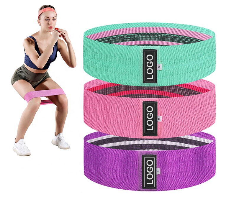 66cm 76cm 86cm 3pcs elastic workout straps Gym With Carry Bag