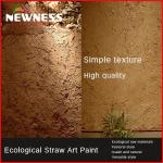 20KG/bag Quaint Country Style Inorganic Paint Water-based Art Straw Mud Powder