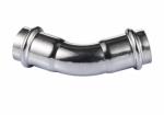 3 45 Degree Plumbing Elbow V Type Double Stainless Steel Press Fittings