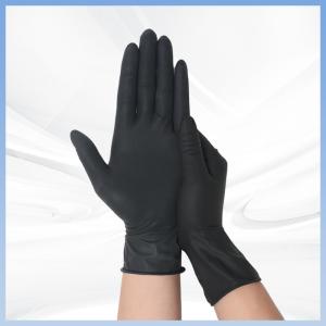Quality Black Household Disposable Latex Gloves For Food Preparation wholesale