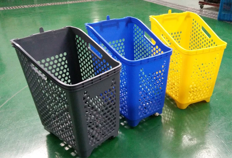 Large Supermarket Shopping Basket Plastic Convenience Store Basket