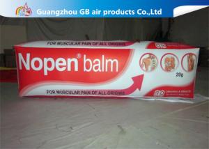 Quality Advertising Inflatable Balm Carton / Blow Up Unguent Bottle Model For Promotion wholesale