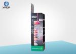 Nail Polish Cardboard Display Shelves , 4 Color Printing POS Display Stands