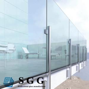 Quality frameless glass balcony (4mm,5mm,6mm,8mm,10mm,12mm,15mm,19mm) wholesale
