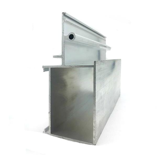 Cheap Curtain Wall Architectural Aluminium Profiles Silver Color T3 for sale
