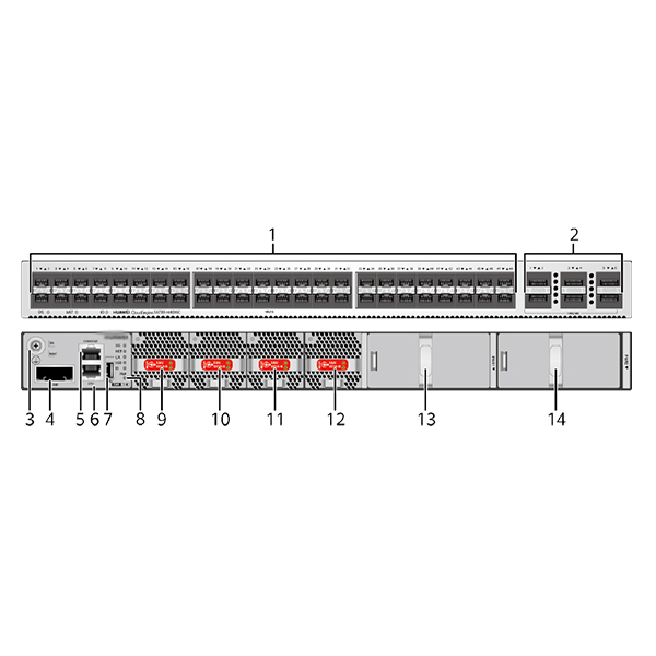 100Mbps 48 Ethernet Switch S6730-H48x6c Cloudengine S6730-H