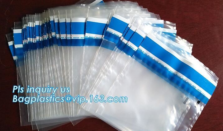 Opaque Tamper Evident Sealing Plastic Bank Money Steb Security Bag / Custom Self Adhesive Plastic Courier Bag, bagease