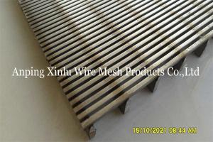 Quality Flat Wedge Wire Panel Iron Ore 316 Stainless Steel Grating 300 - 3000mm Width wholesale