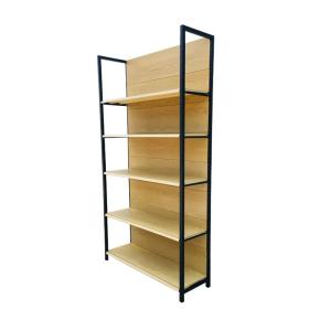 Quality Metal Wood Gondola Shelving Heavy Duty 4 Post Shelves For Retail Store wholesale