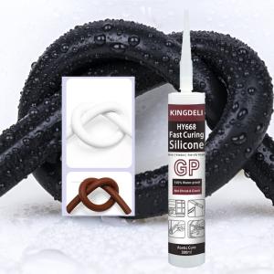 Quality OEM Acetic Cure Silicone Sealant 280ml For Metal Waterproof Swimming Pool wholesale