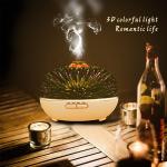 300ml 7 Color Changing 3D Glass Ultrasonic Diffuser