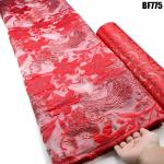 2023 Fashion African Brocade Fabric Jacquard Damask Design for Party Wedding