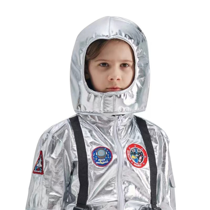 OEM-ODM Space Suit Group Party Annual Tail Tooth Astronaut Costume for Halloween Play