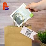 Large Size Hard Color Design With Handle Paper Shopping Bags