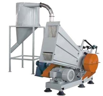 35kw 600KG/H PVC WPC Door Window Frame Waste Plastic Crusher
