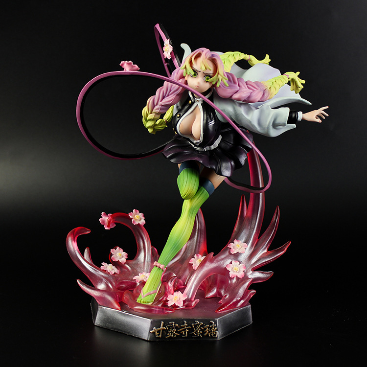 Demon Slayer Kanroji Mitsuri Action Figures and Original Package for Movie TV Fans
