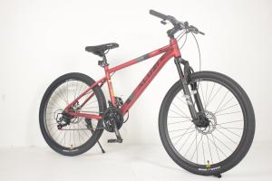Quality Carbon Steel 21-Speed youth mountain bike With Shimano Derailleurs And Suntour XCT Fork wholesale