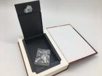 Book Shape Secret Storage Box / Customized safe lock box 220x154x45mm