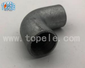 Quality BS4568 20mm/25mm/32mm 90 Degree Galvanized Malleable Iron Cast Solid Elbow wholesale