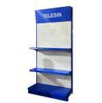 Factory customized color size metal heavy duty minimarket shelves wall shelves