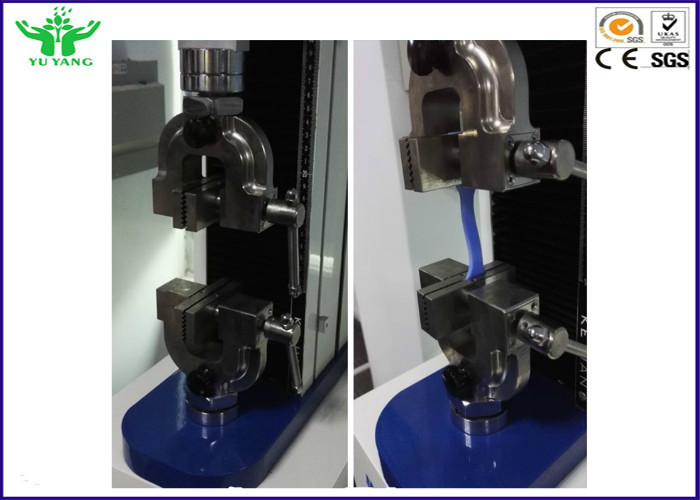 ASTM D903 Desktop Manual Package Tensile Test Equipment 5KN 1PH AC220V 50 / 60Hz