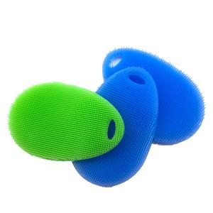 Quality No Hurt The Skin Silicone Kitchen Brush Anti Oxidation Durable Soft, Household Cleaning Sponges wholesale