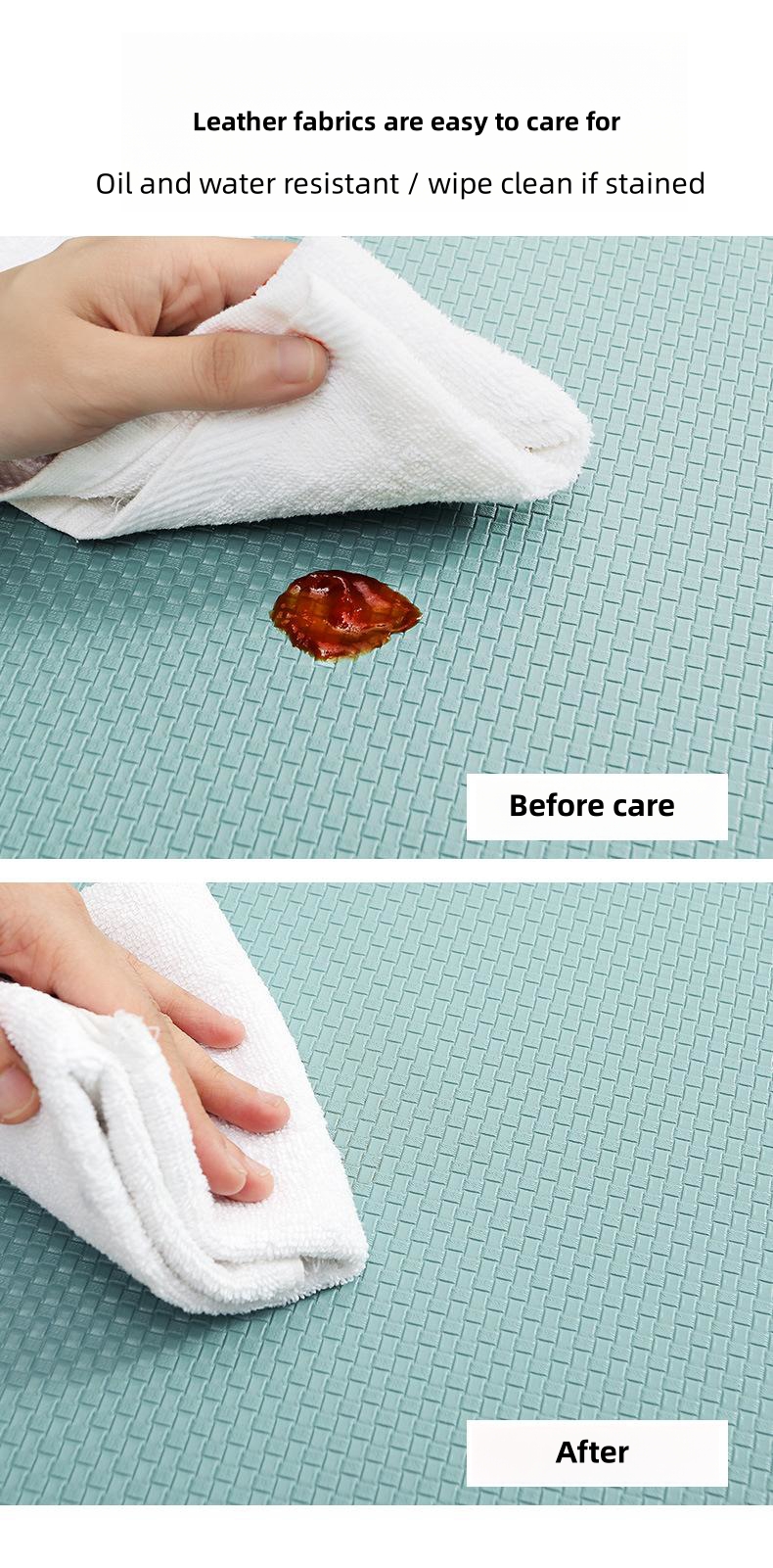 PVC Anti-Slip Kitchen Runner Mat for Water-proof Stains and Grease Protection in Bath