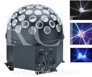 Quality Nightclub RGB 9W LED Effects Lighting White crystal magic ball lightv wholesale