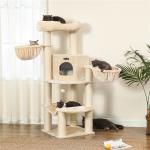 Indoor Cat Scratching Tree Shelves Palace Eco Friendly DIY Extra Large Size