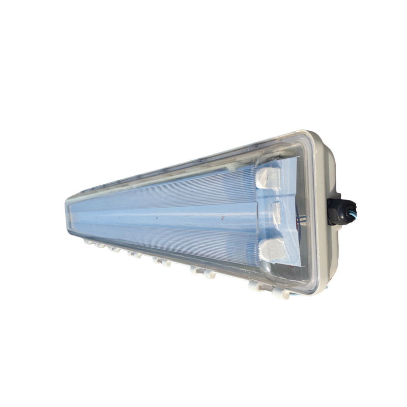 Ex Proof Flameproof Fluorescent Linear Lighting Fixture - IP66 - Corrosion Resistant 54watt ceiling flange pendant mount