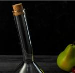 Lead Free Glass Wine Decanter For Wine Gift Glass Collar Material OEM ODM