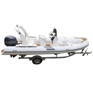Quality 19feet 150hp Electric Air Pump Leisure Yacht Fiberglass Sailboat wholesale