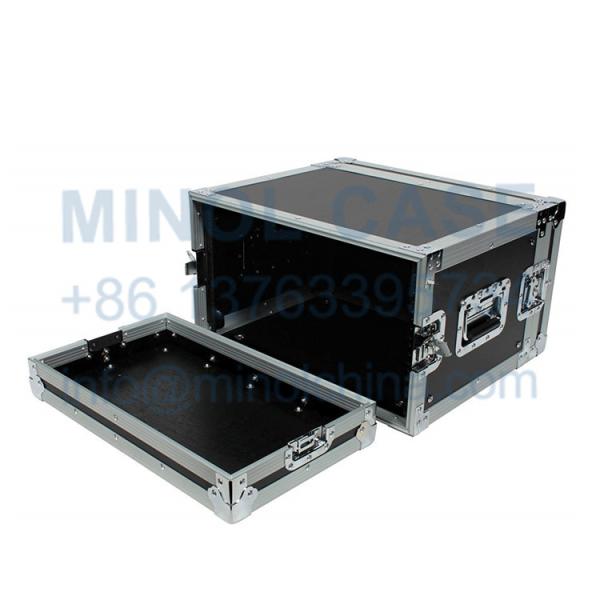 Cheap 6U Flight Rack Case 19' Tour Portable Flight Case for sale