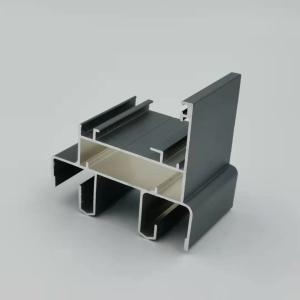 Quality Gambia Casement Window Profiles 6063 T6 Extruded Aluminum Shapes wholesale