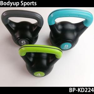 Quality Crossfit Fitness Equipment Kettlebells Plastic Cement Material OEM Service wholesale