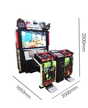 Razing Storm Shooting Arcade Machine Hardware Material