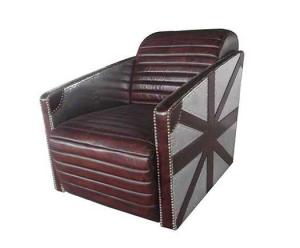 Quality Riveted Quilt Union Jack Aviator Chair wholesale
