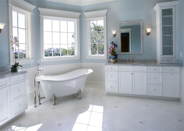 House Furniture Custom Bathroom Vanity Cabinets Paint Surface Including Basin /