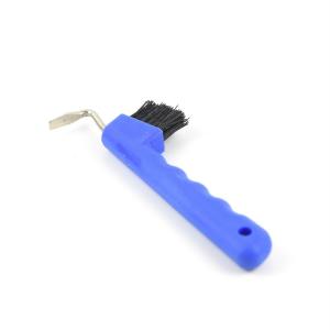 Quality 22 cm Horse Hoof Brush Optional Color PP Plastic And Round Steel Material wholesale