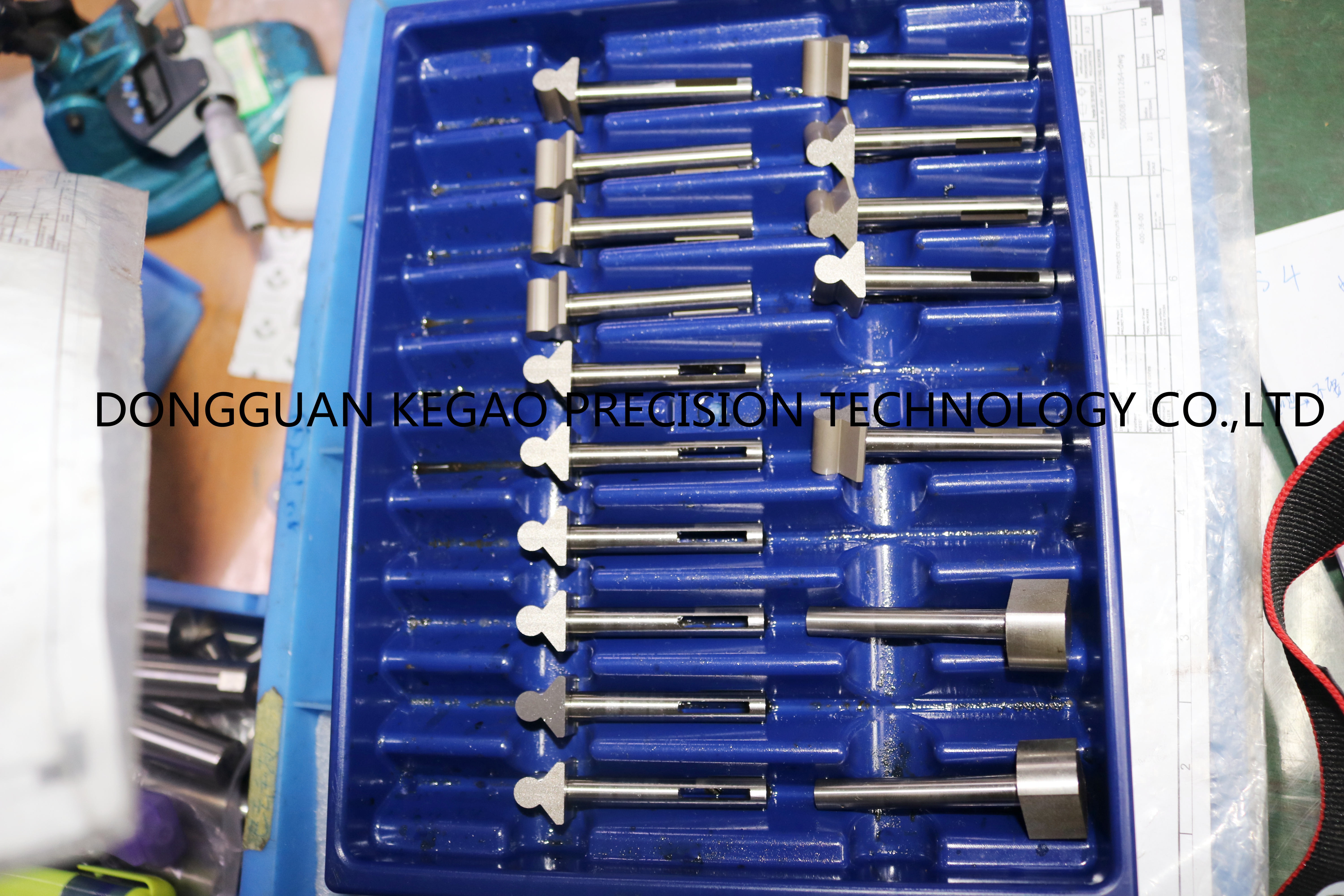 D2 Precision Injection Molding Parts , 58HRC Moulded Precision Components
