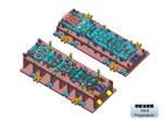 100t Progressive Metal Stamping 220V Compound Die And Progressive Die