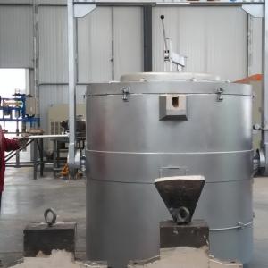 Quality Produce Ingots 200-1000kg Melting Aluminum Foundry Furnace PLC wholesale