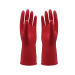 Waterproof Flocklined Household Rubber Gloves Cleaning Gloves Durabe Reuasble
