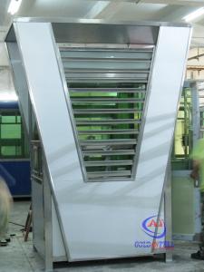 Quality Outdoor Portable Stainless Steel Prefab garden sentry box Movable Watch House wholesale