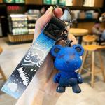 3d Character Keychain Custom Keychain With Metal Key Ring