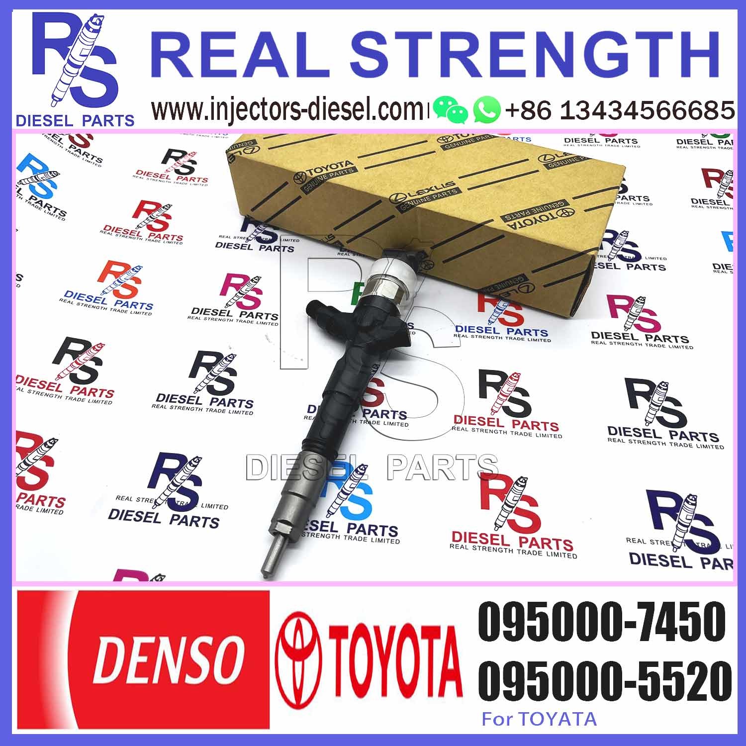 Diesel common rail injector 095000 7450 0950007450 095000-7450 for diesel injector