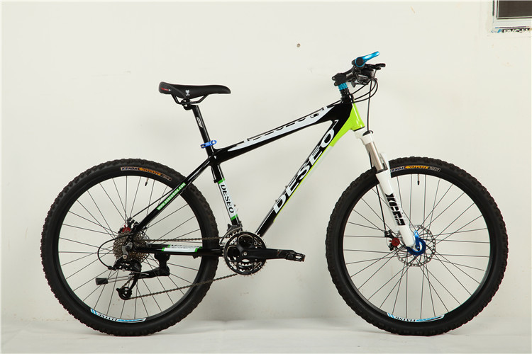 High grade disc brake Shimano 24 speed 27.5 inch aluminium alloy MTB with 36 hole spoke wheel