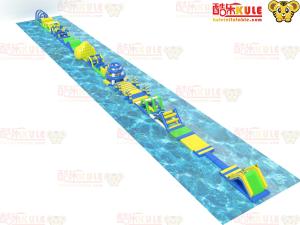 Quality Adult Inflatable Water Obstacles Outdoor Park On Lake Ocean wholesale